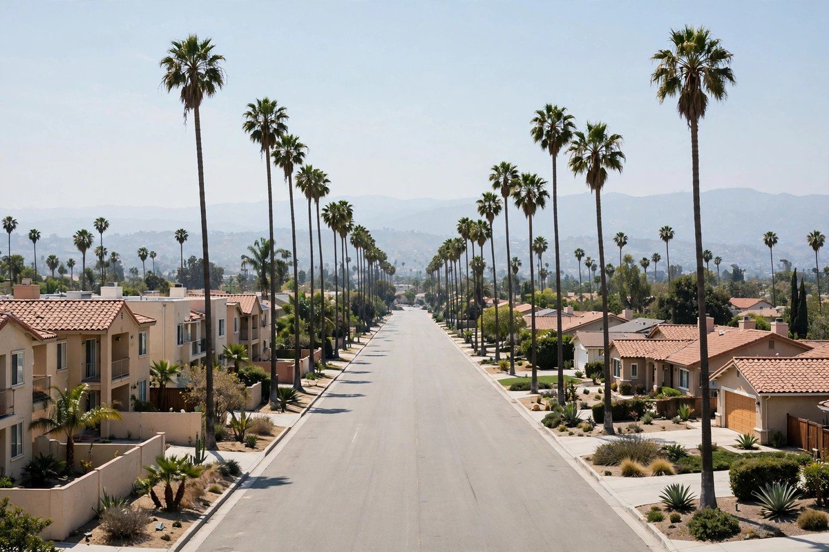 Alhambra skyline — slab leak detection service area