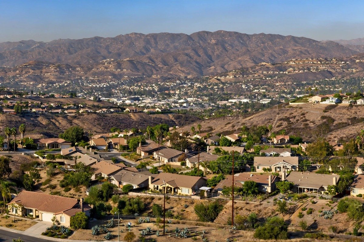 Anza skyline — slab leak detection service area