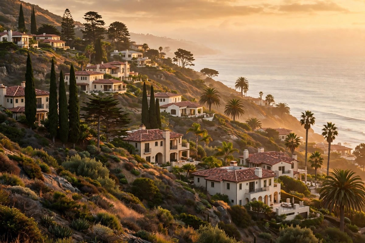 Corona Del Mar skyline — slab leak detection service area