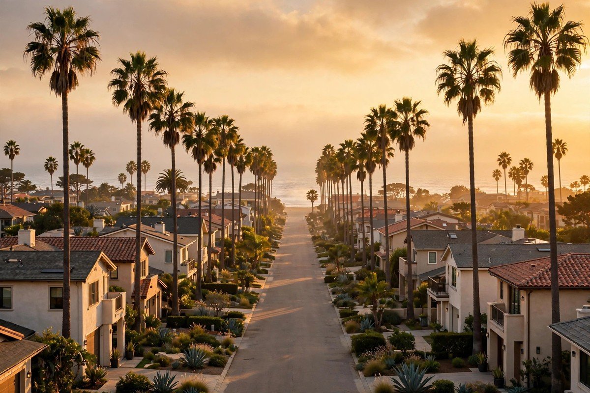 Manhattan Beach skyline — slab leak detection service area