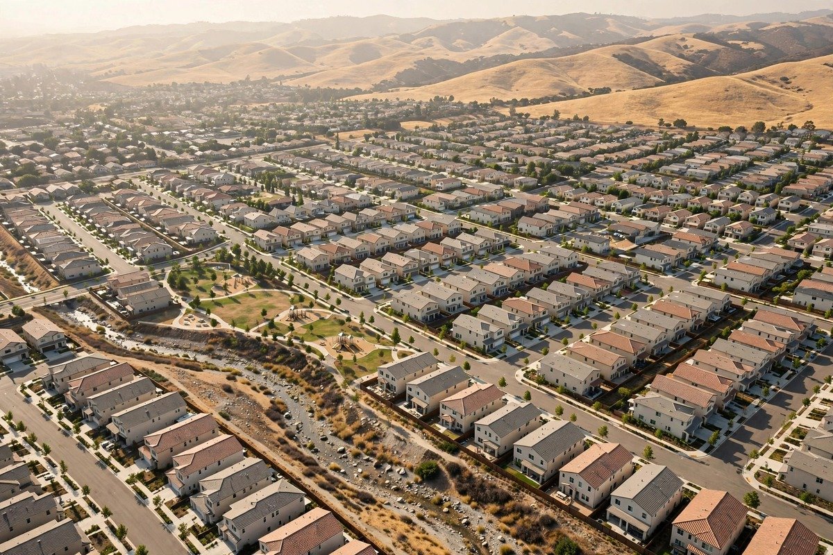 Menifee skyline — slab leak detection service area
