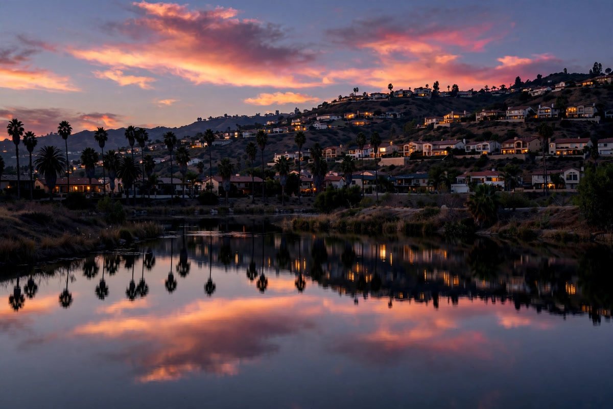Mission Viejo skyline — slab leak detection service area