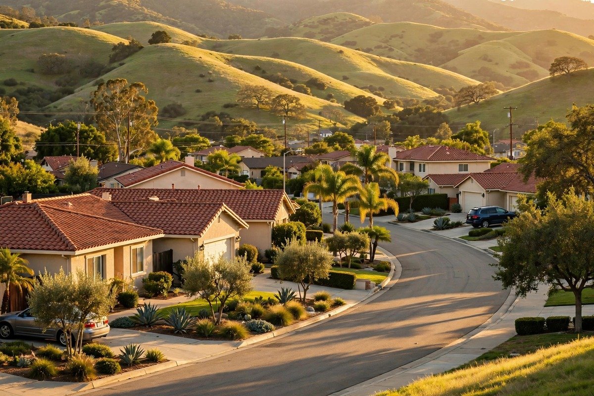 Moorpark skyline — slab leak detection service area