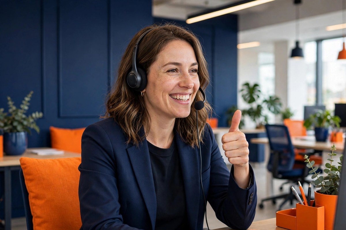 Nova team member following up on a customer's satisfaction
