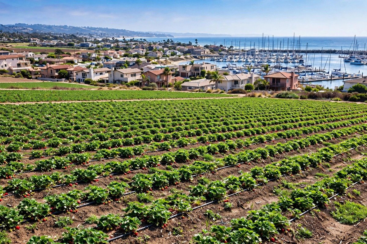 Oxnard skyline — slab leak detection service area