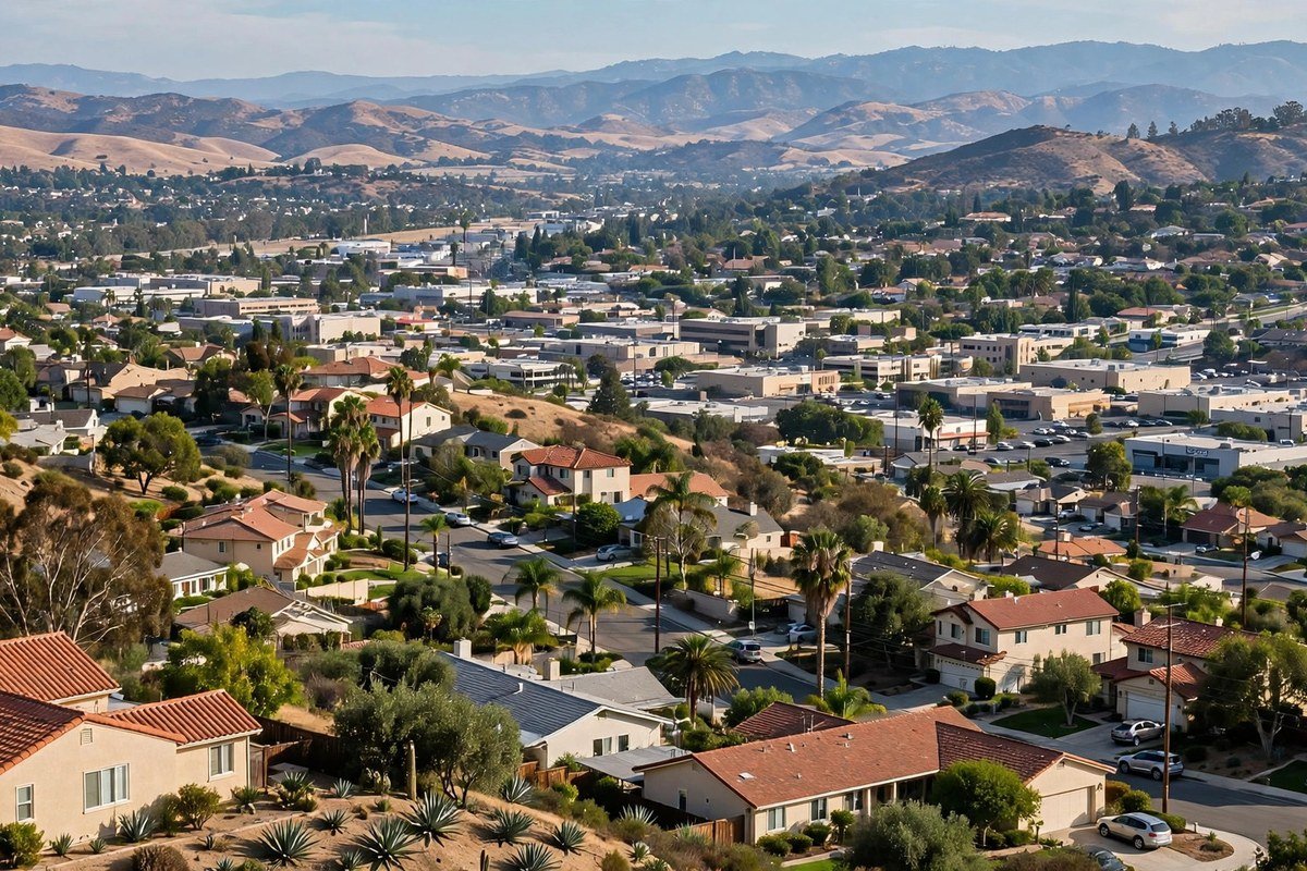Quail Valley skyline — slab leak detection service area