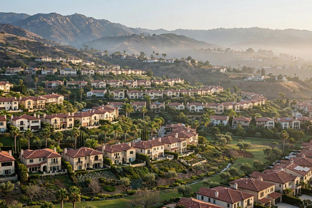 Rancho Santa Margarita skyline — slab leak detection service area