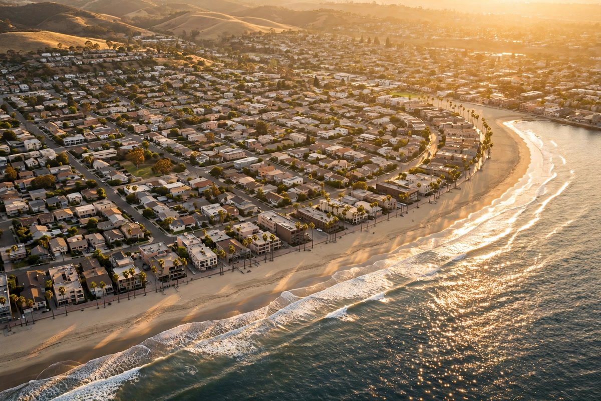 Redondo Beach skyline — slab leak detection service area
