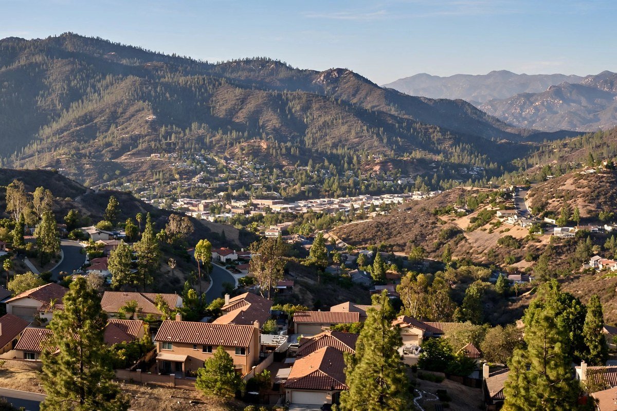 Running Springs skyline — slab leak detection service area