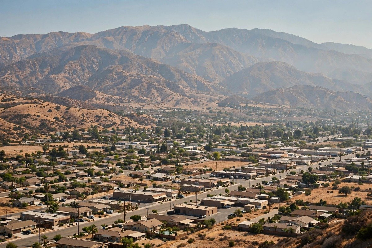 San Jacinto and the San Jacinto Mountains, our service area