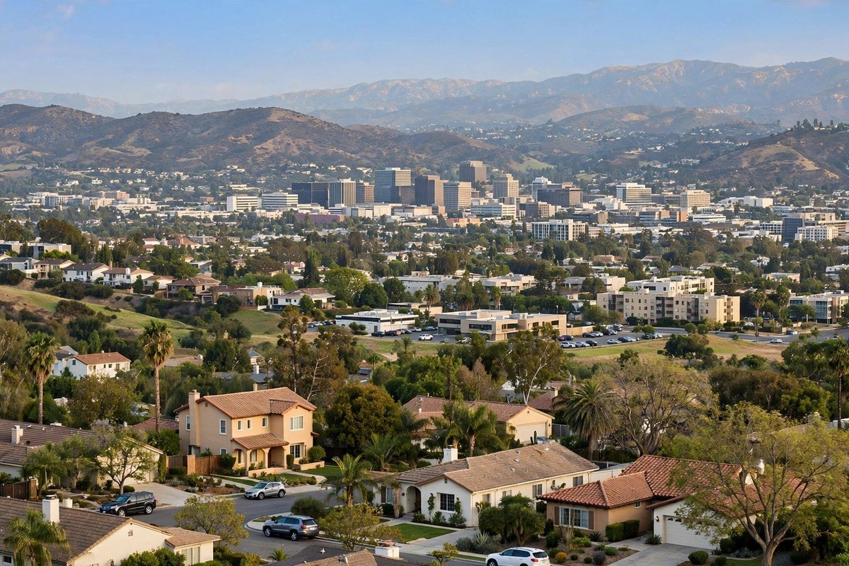 Sherman Oaks California skyline, Nova slab leak service area