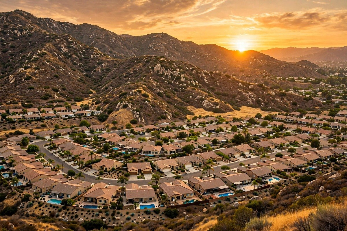 Simi Valley skyline — slab leak detection service area