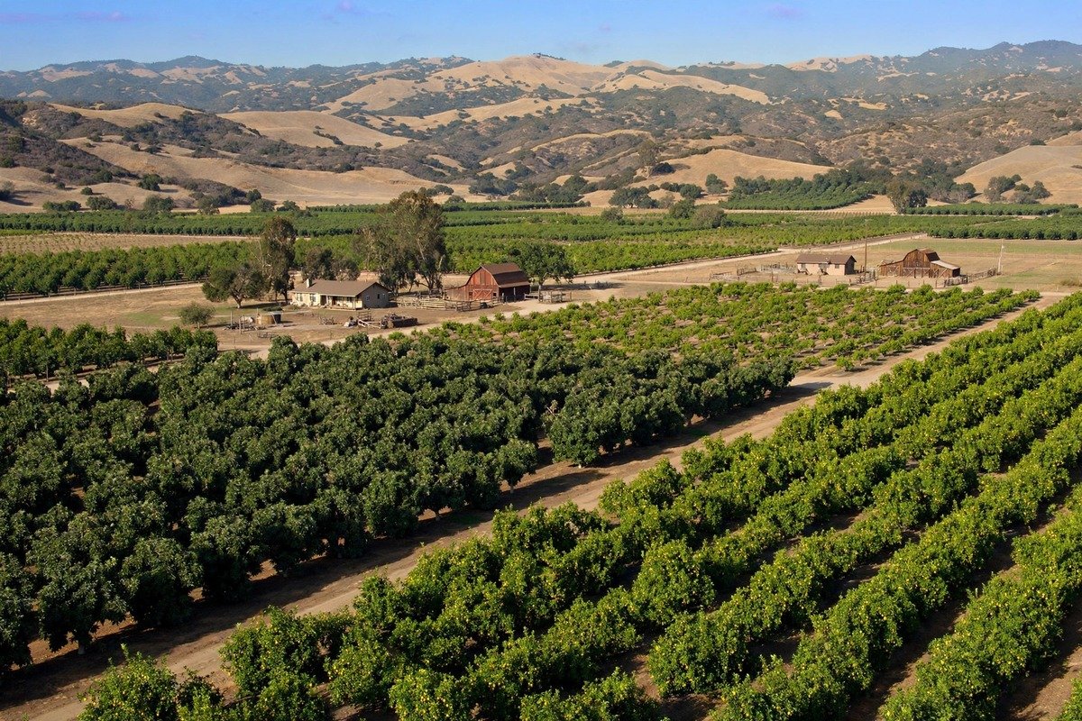 Somis valley and farmland, our slab leak detection service area