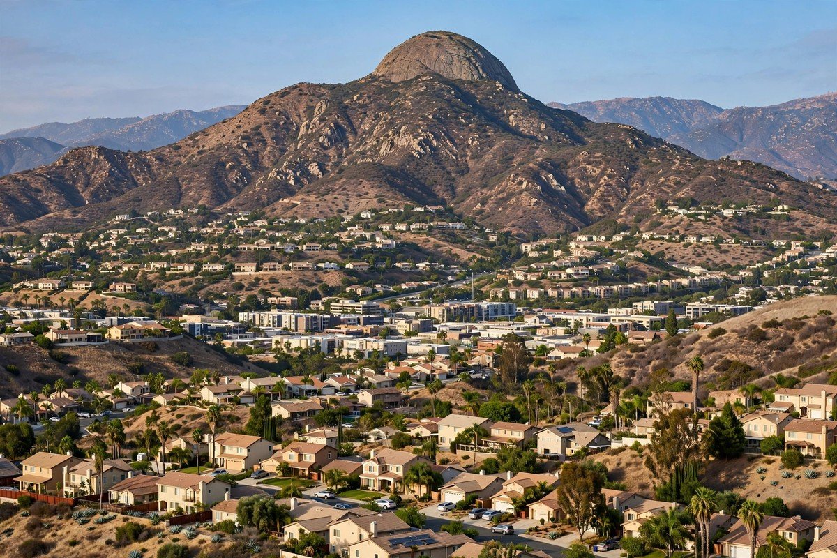 Sugarloaf mountain community skyline, slab leak service area
