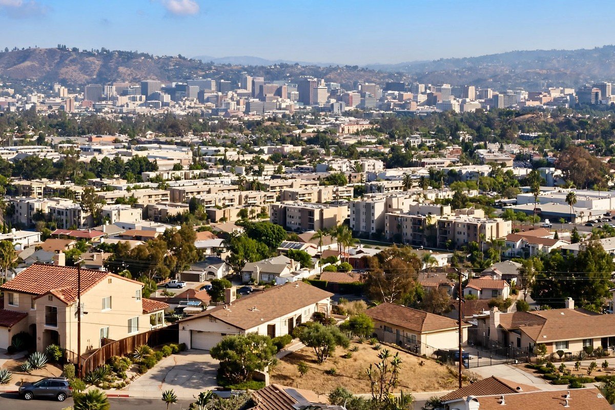 West Hollywood California skyline, slab leak service area