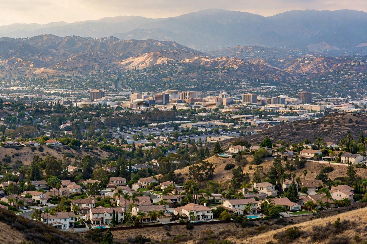 Woodland Hills California skyline, Nova slab leak service area